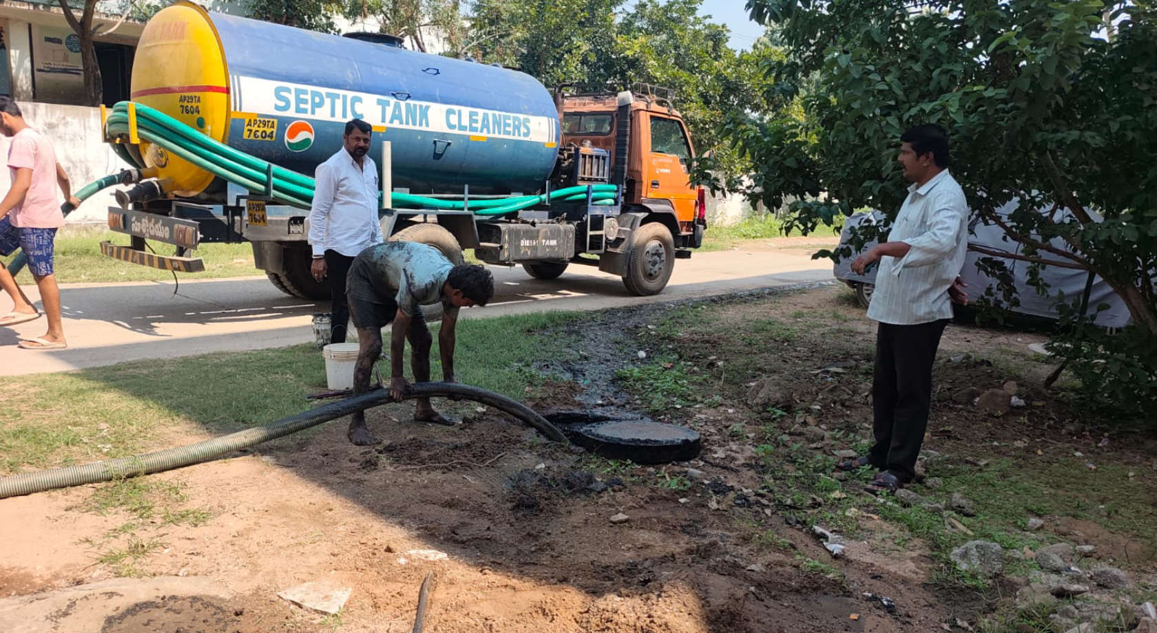 Nagu Kethavath Septic Tank Cleaners